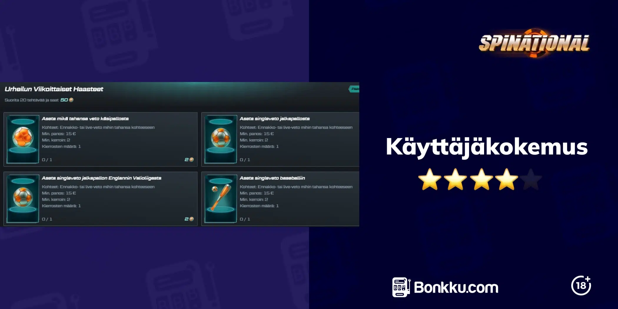 spinational casino käyttäjäkokemus
