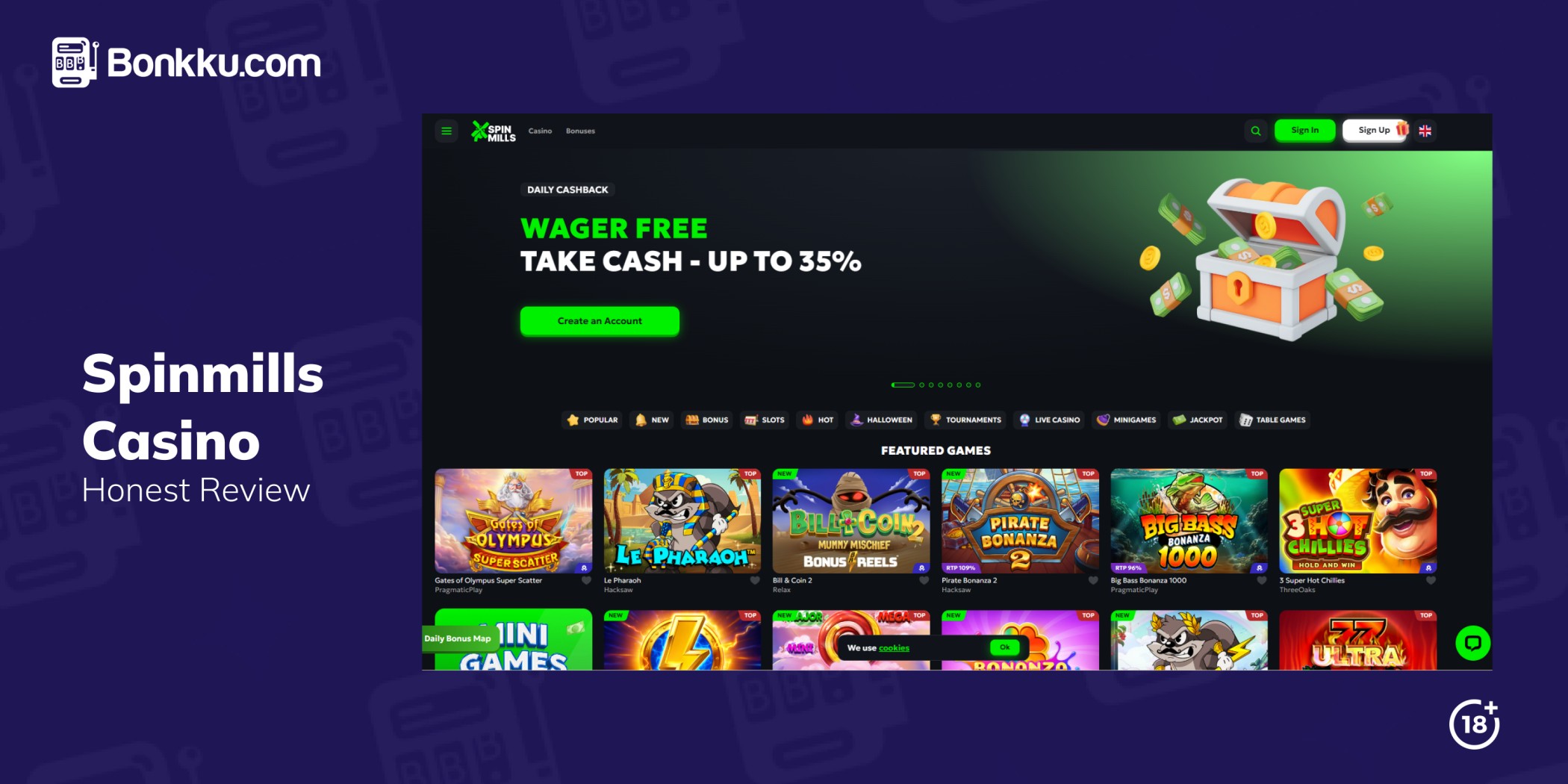 spinmills casino review