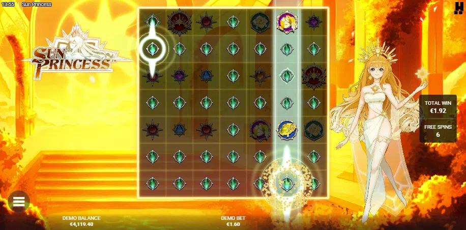 sun princess bonus