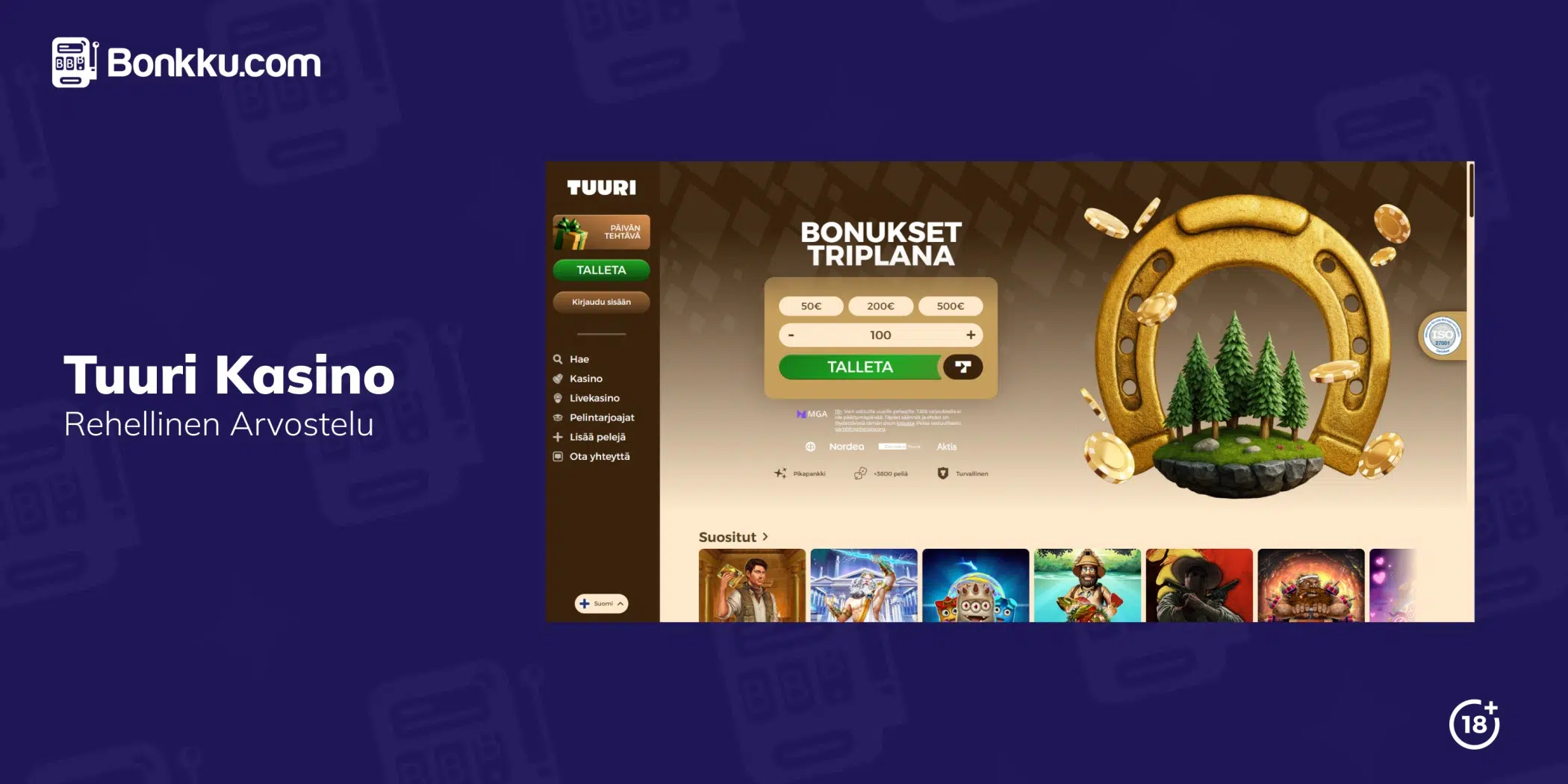 tuuri kasino arvostelu