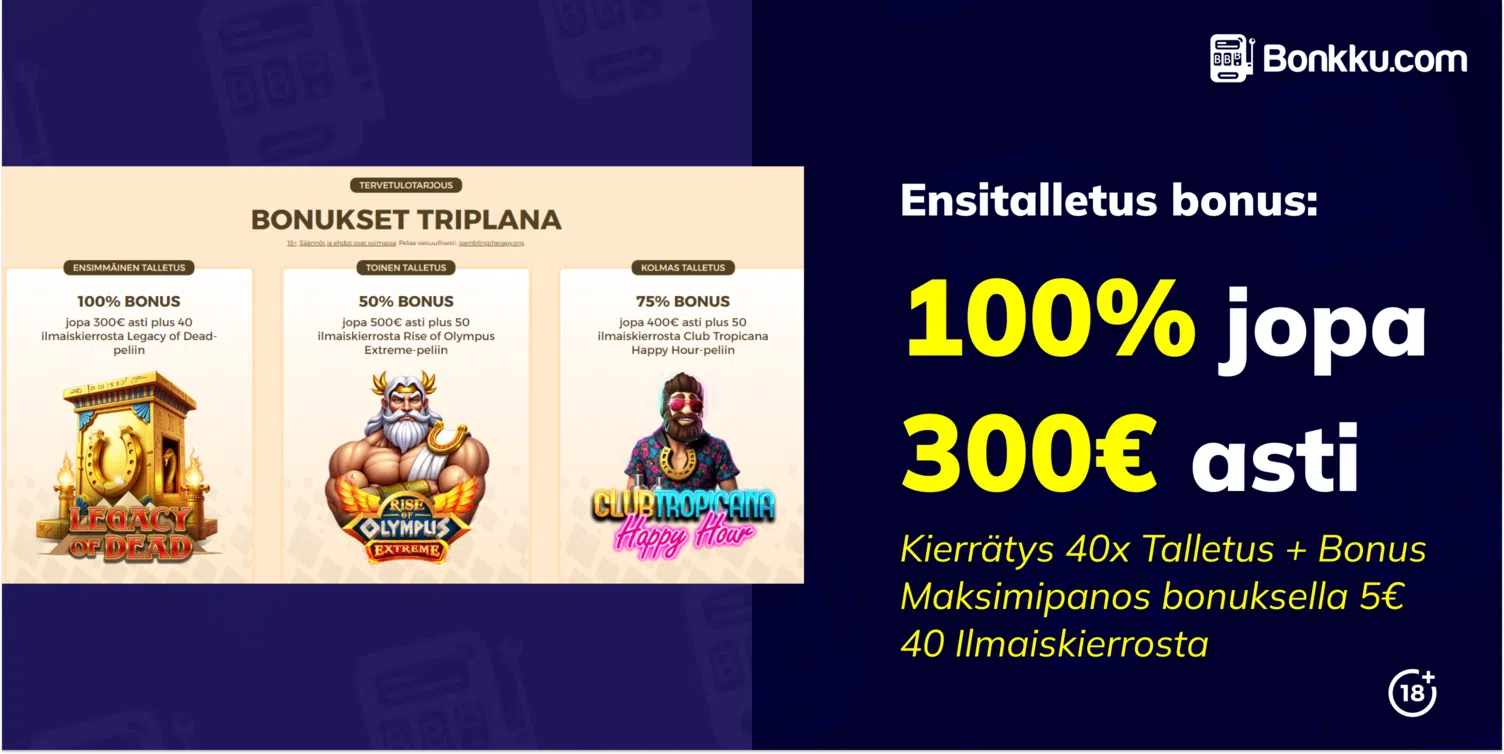 tuuri kasino tervetuliaisbonus