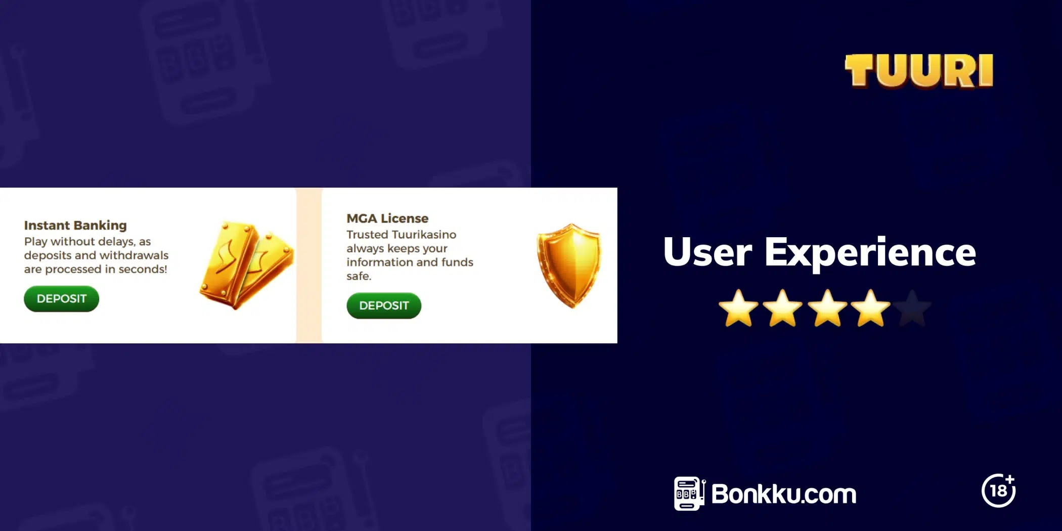 tuuri kasino user experience