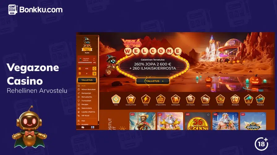 vegazone casino arvostelu