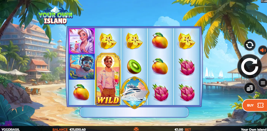 your own island slot