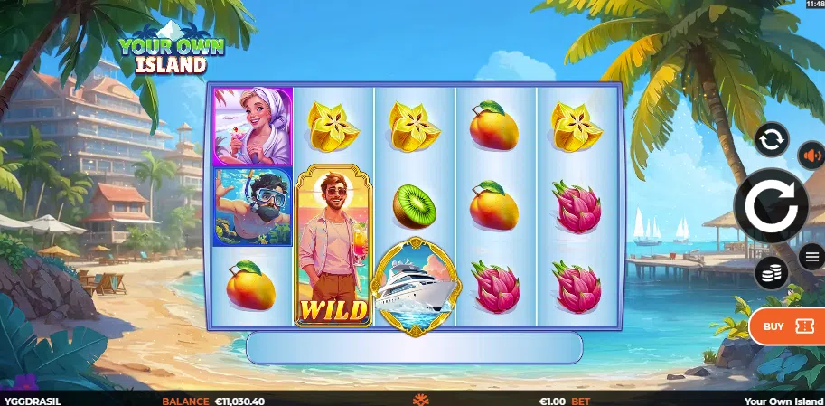 your own island slot