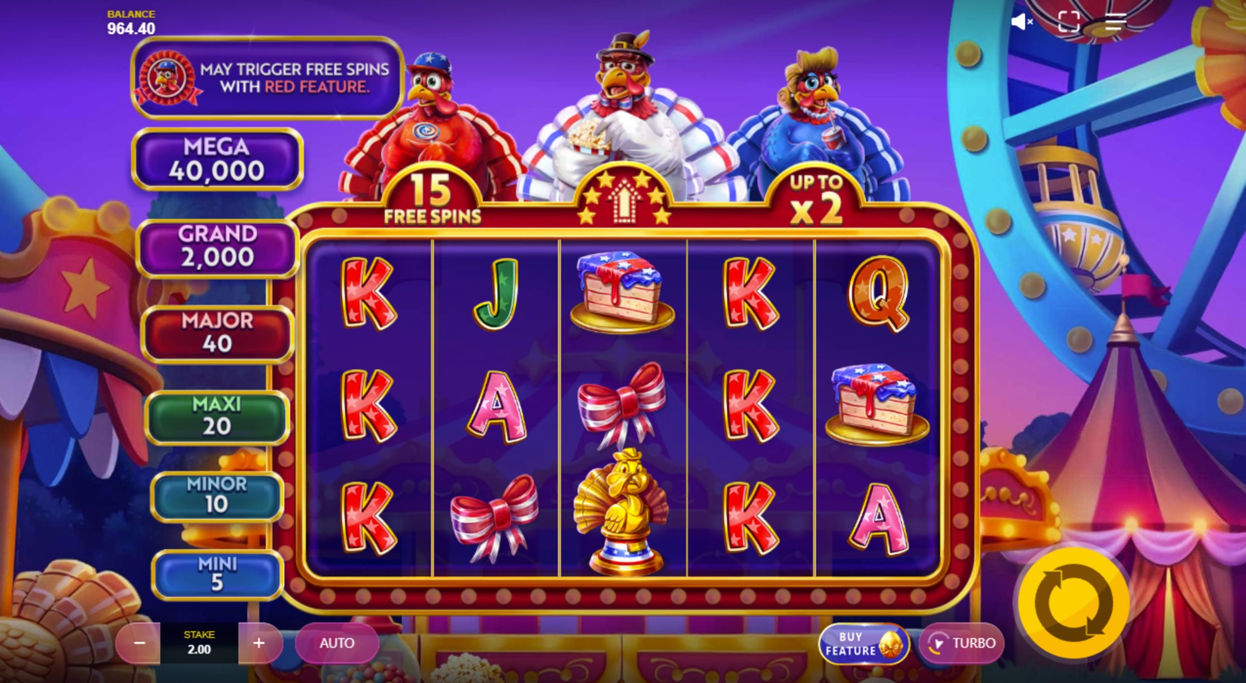 big rich turkeys slot