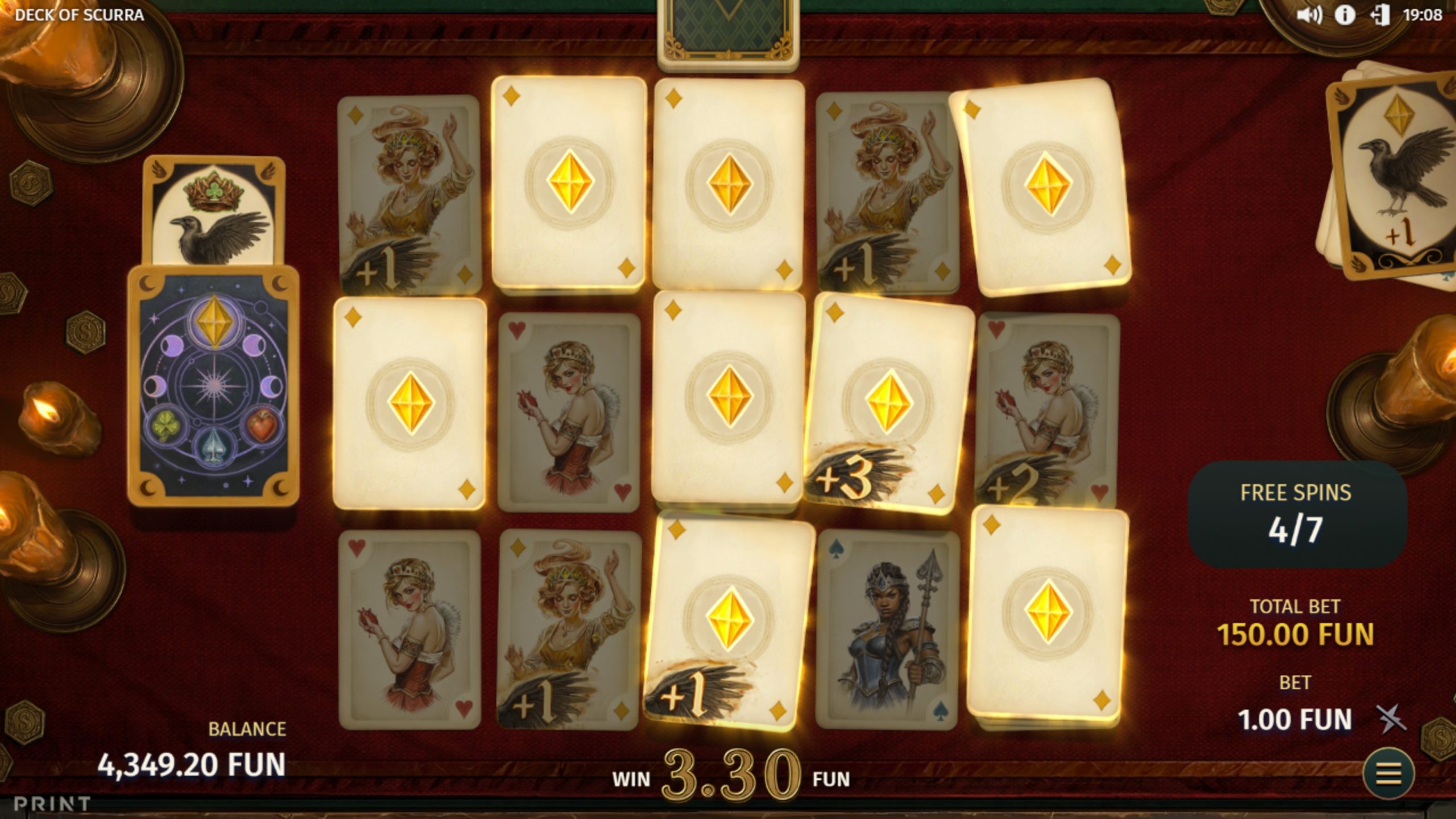 deck of scurra bonus