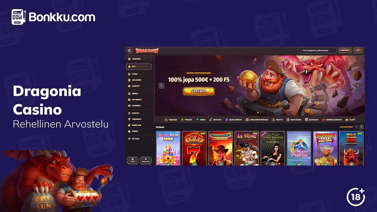 dragonia casino arvostelu