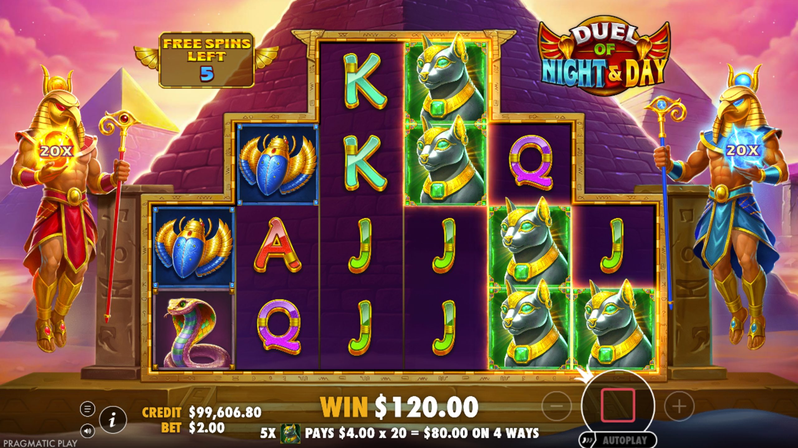 duel of night and day bonus