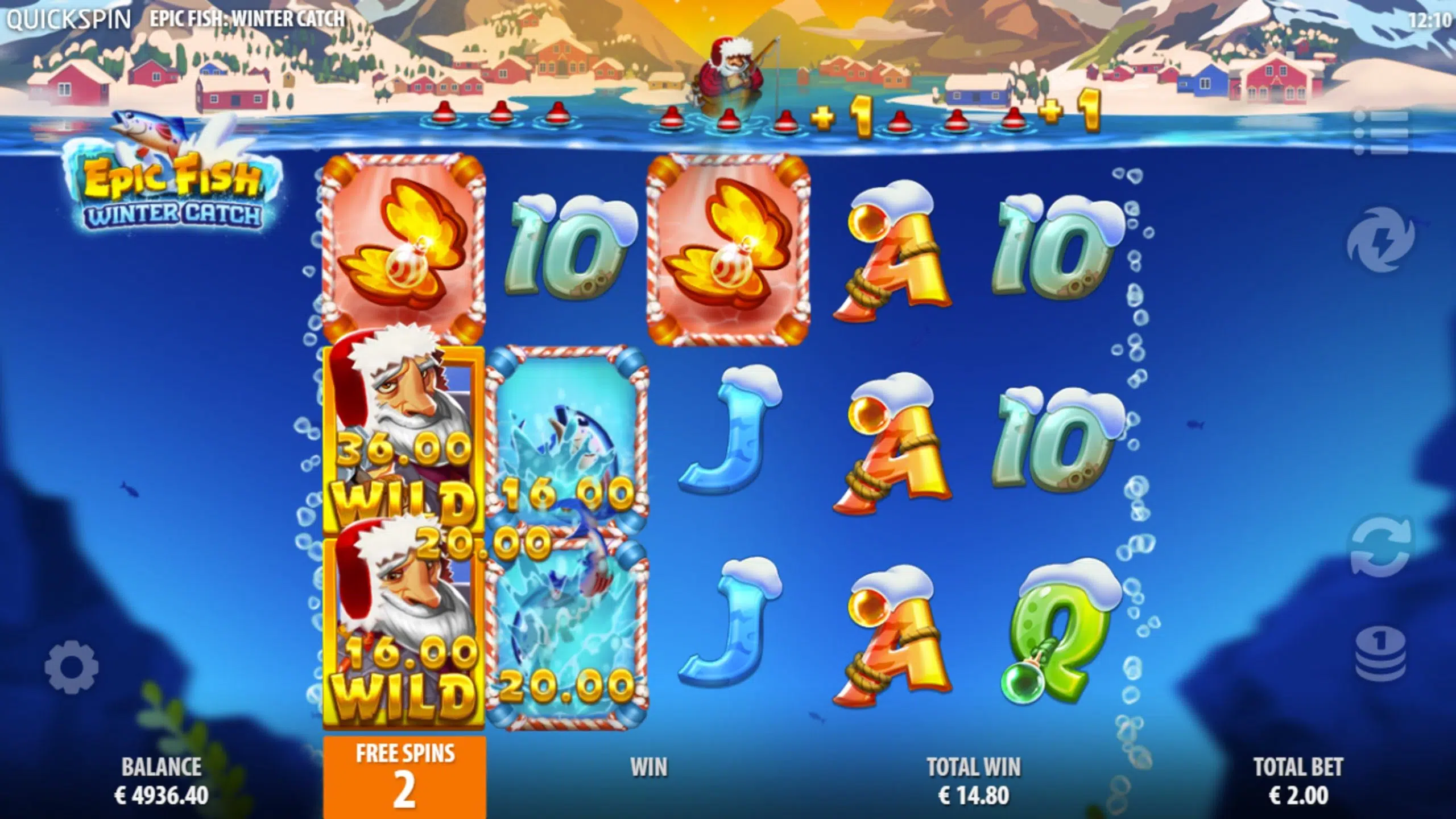 epic fish winter catch bonus