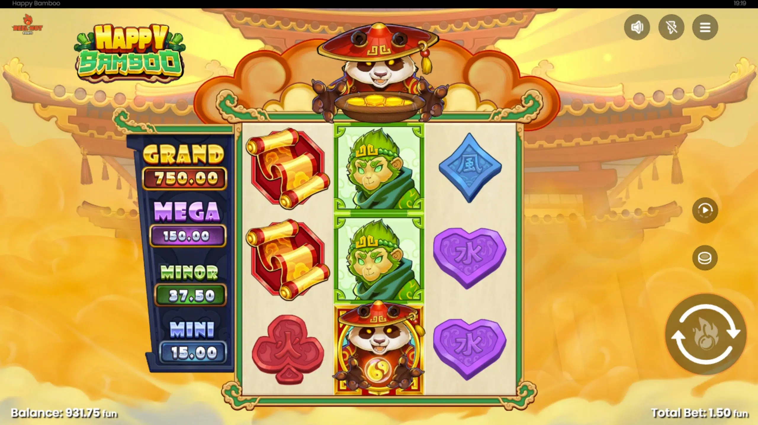 happy bamboo slot