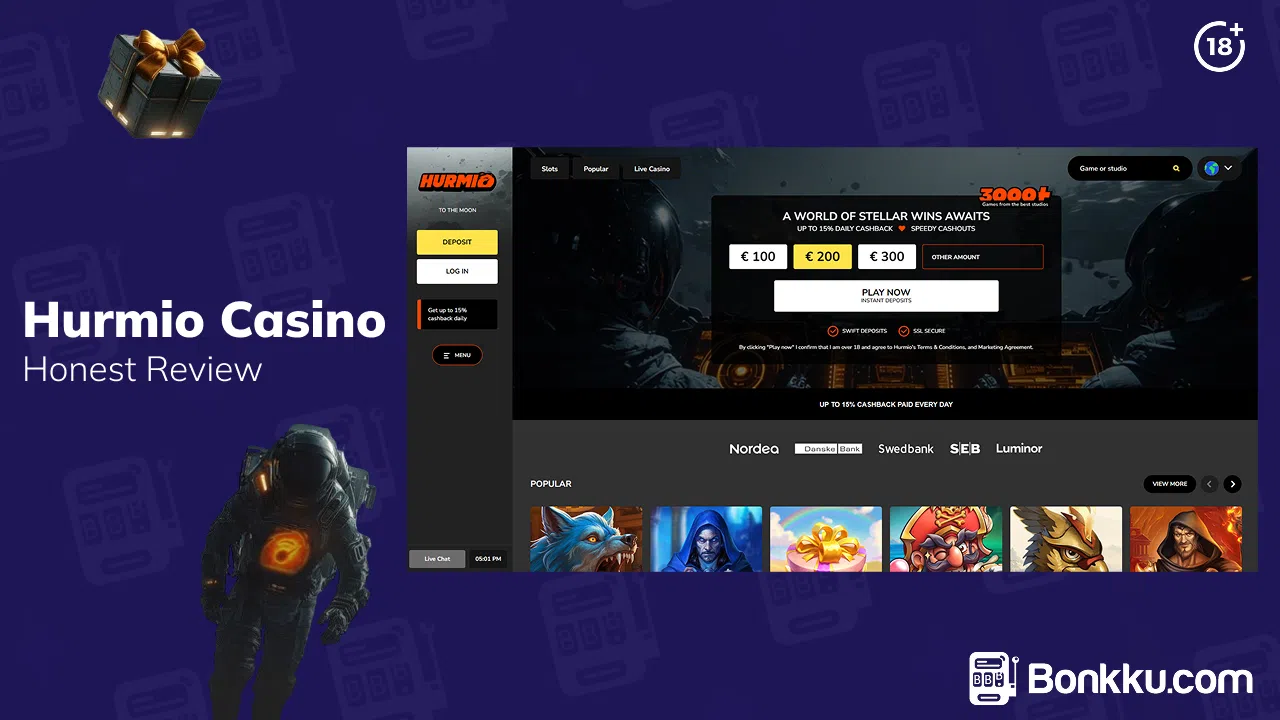 hurmio casino review