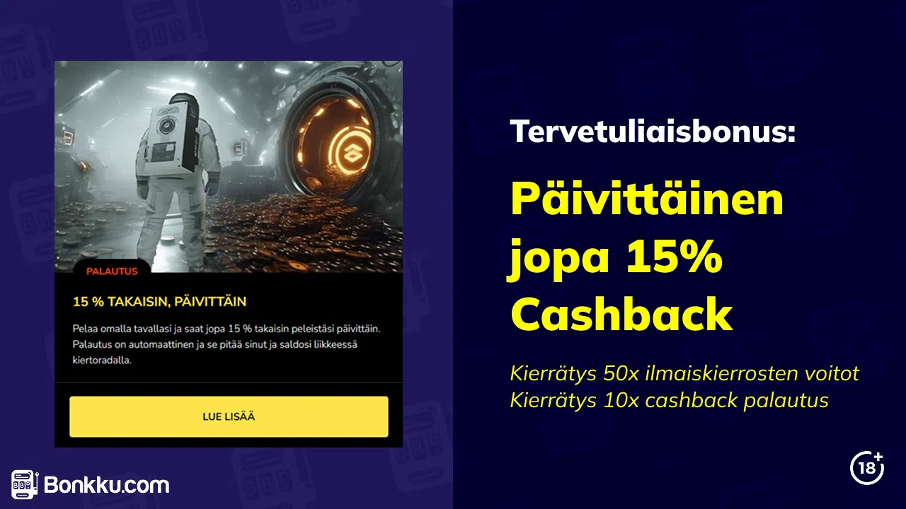 hurmio casino tervetuliaisbonus
