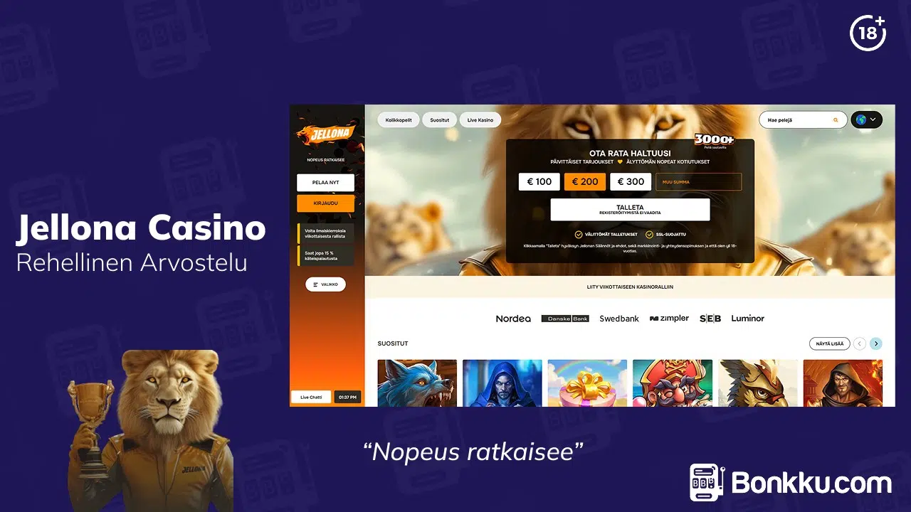 jellona casino arvostelu