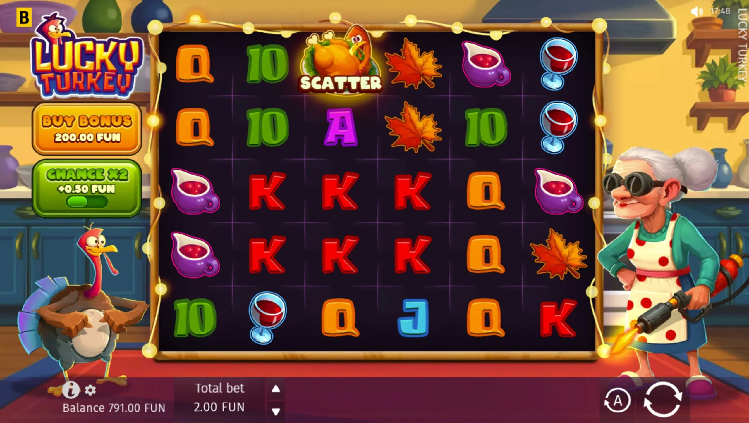 lucky turkey slot