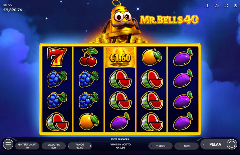mr bells 40 slot
