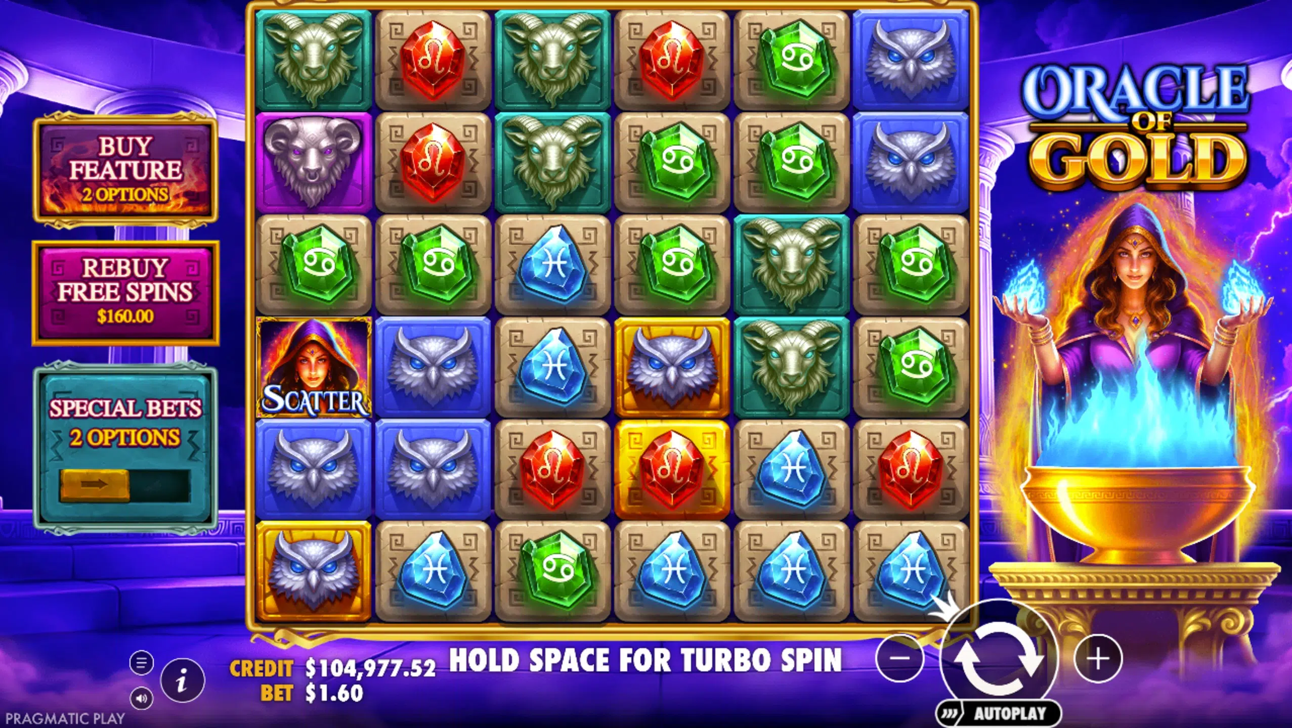 oracle of gold slot