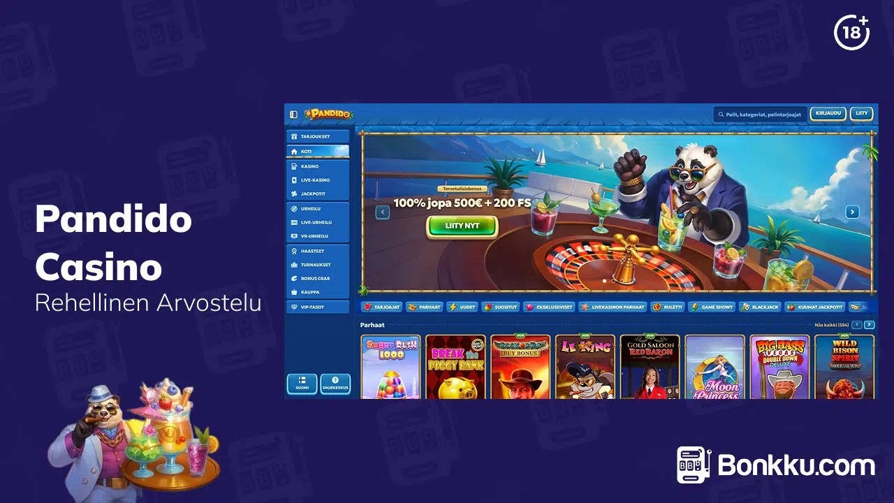 pandido casino arvostelu