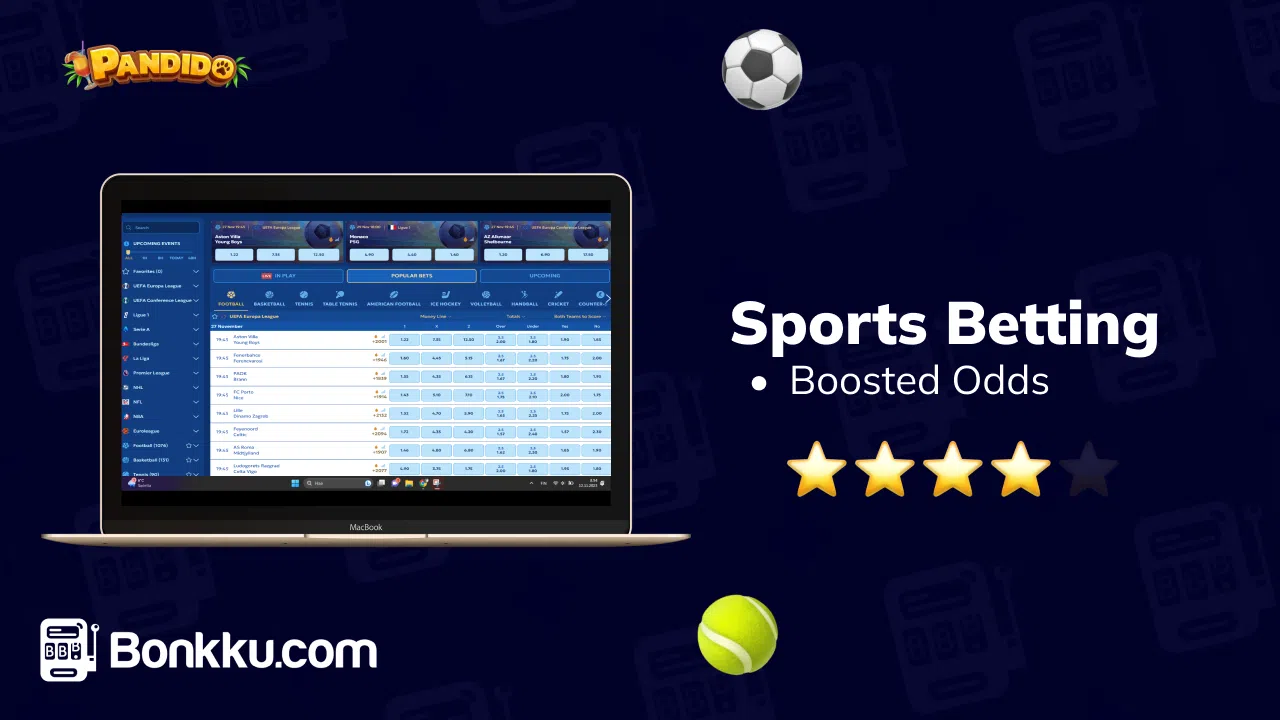 pandido casino sports betting