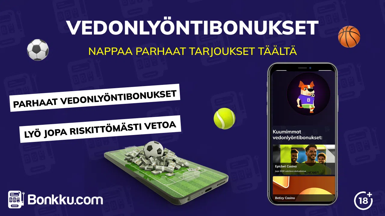 parhaat vedonlyöntibonukset