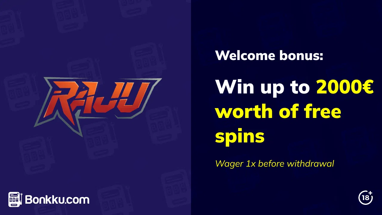 raju casino welcome bonus