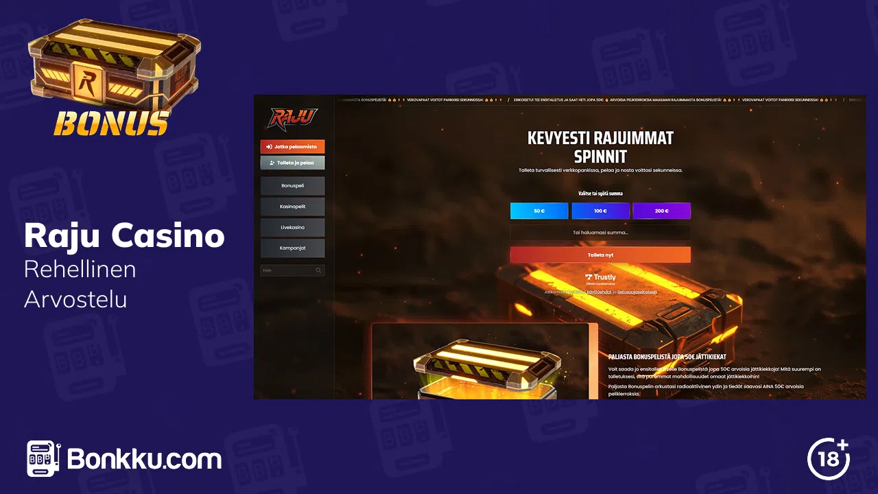 raju kasino arvostelu