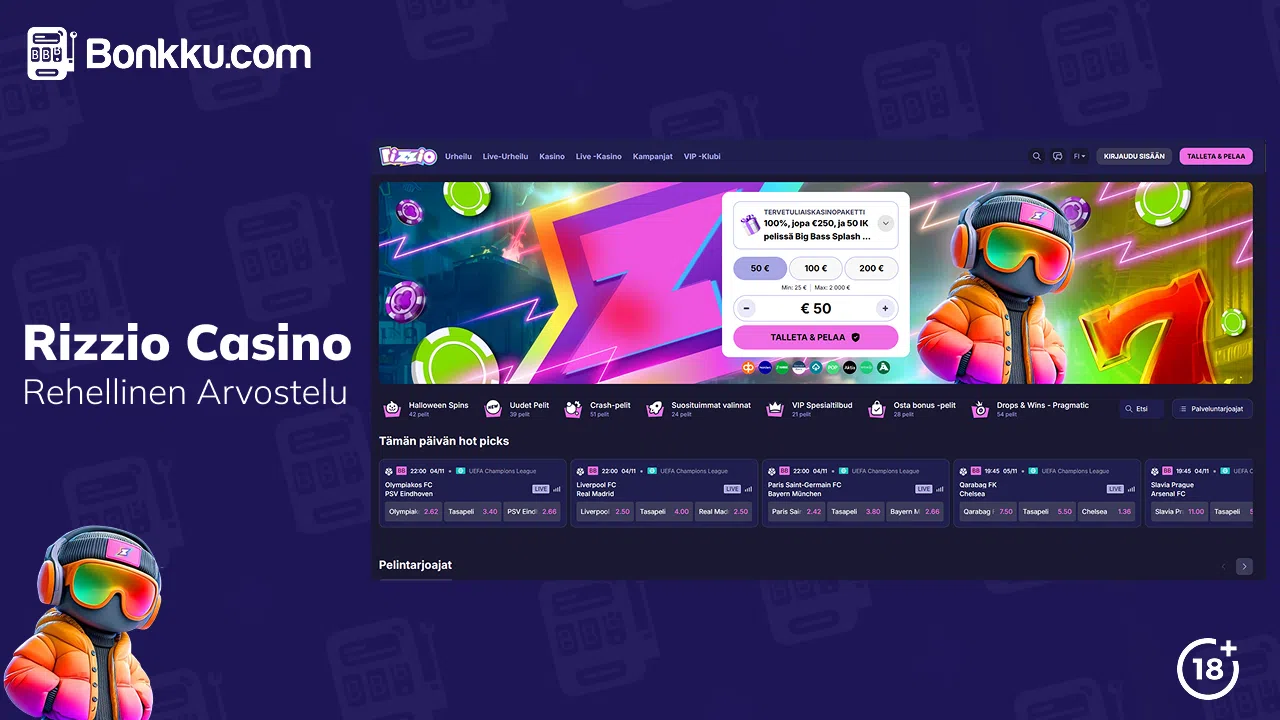 rizzio casino arvostelu