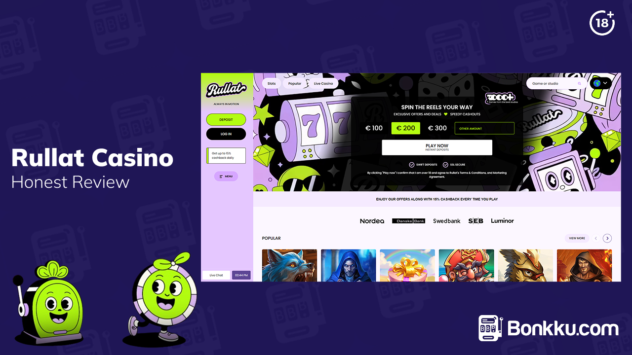 rullat casino review