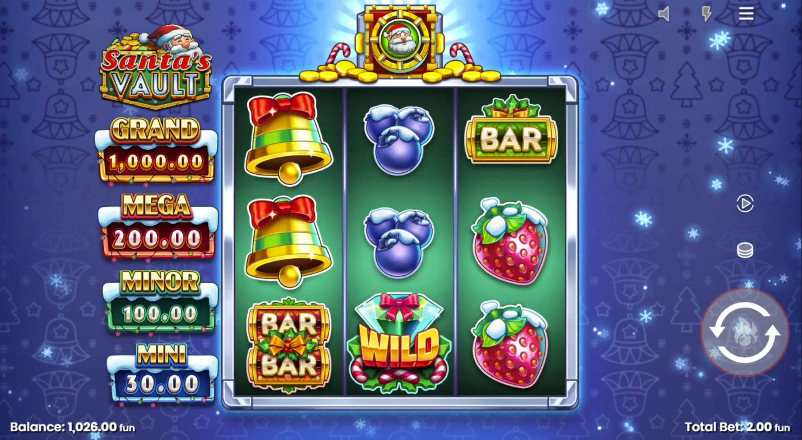 santas vault slot