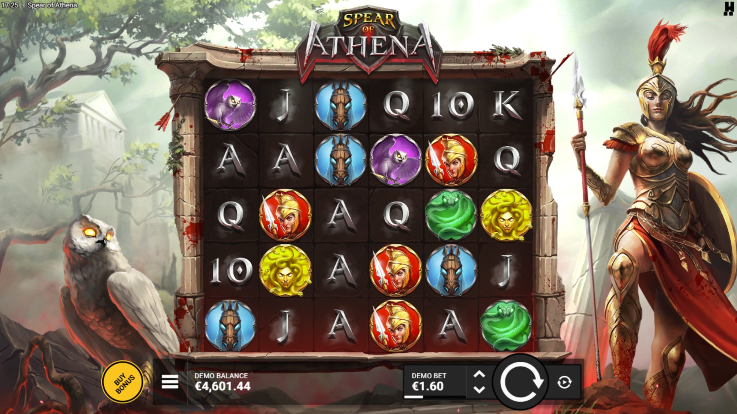 spear of athena slot