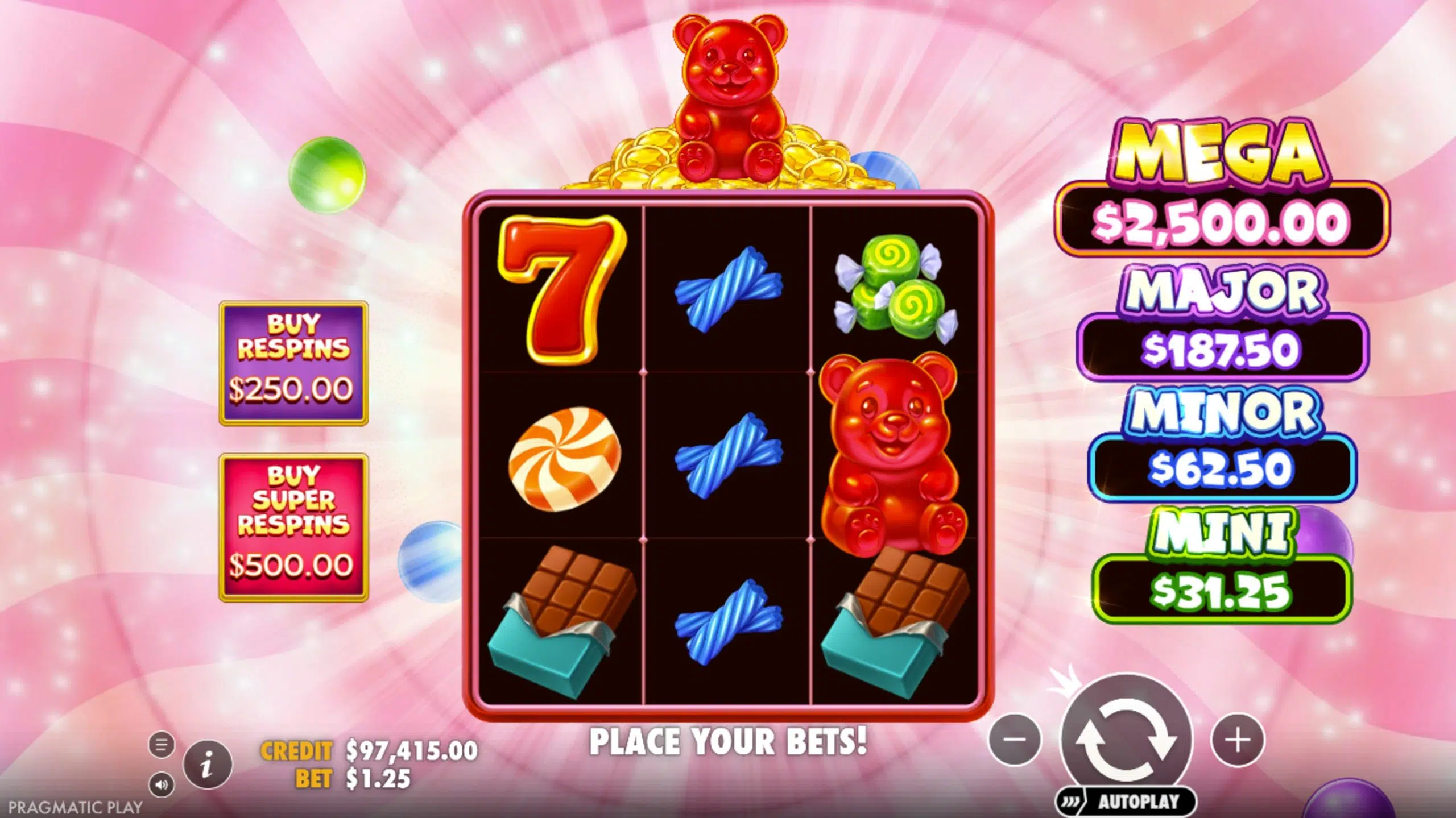 super gummy strike slot