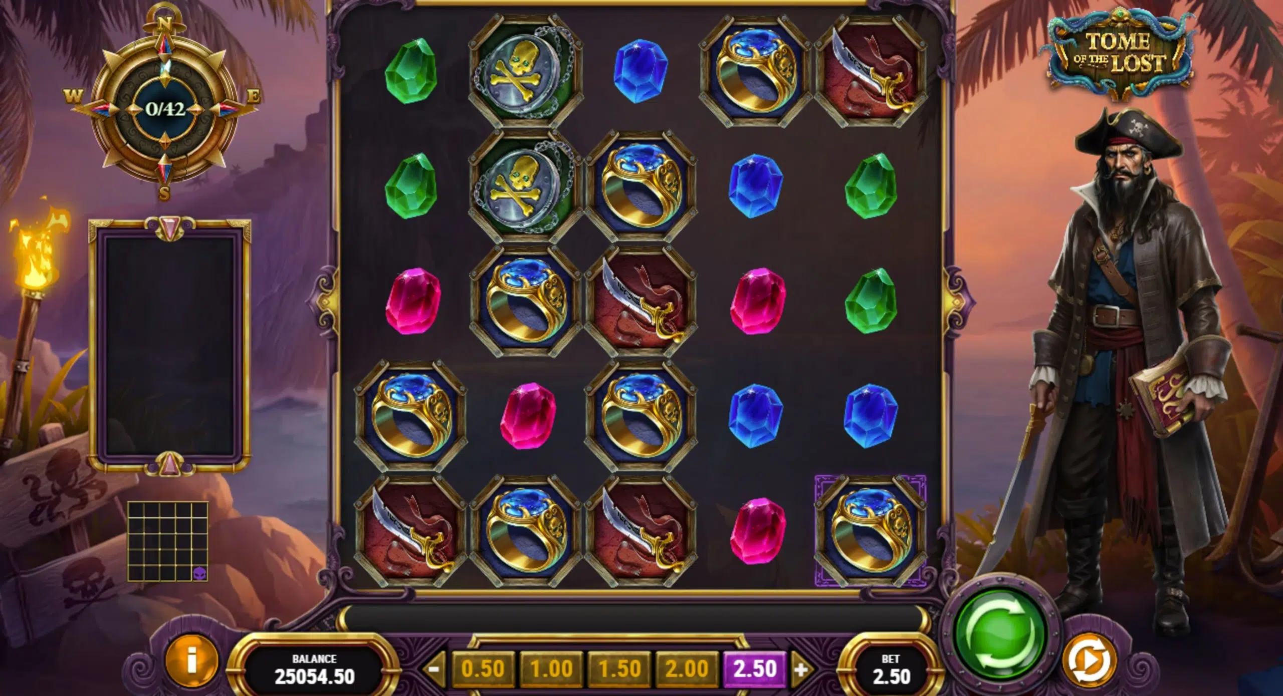 tome of the lost slot