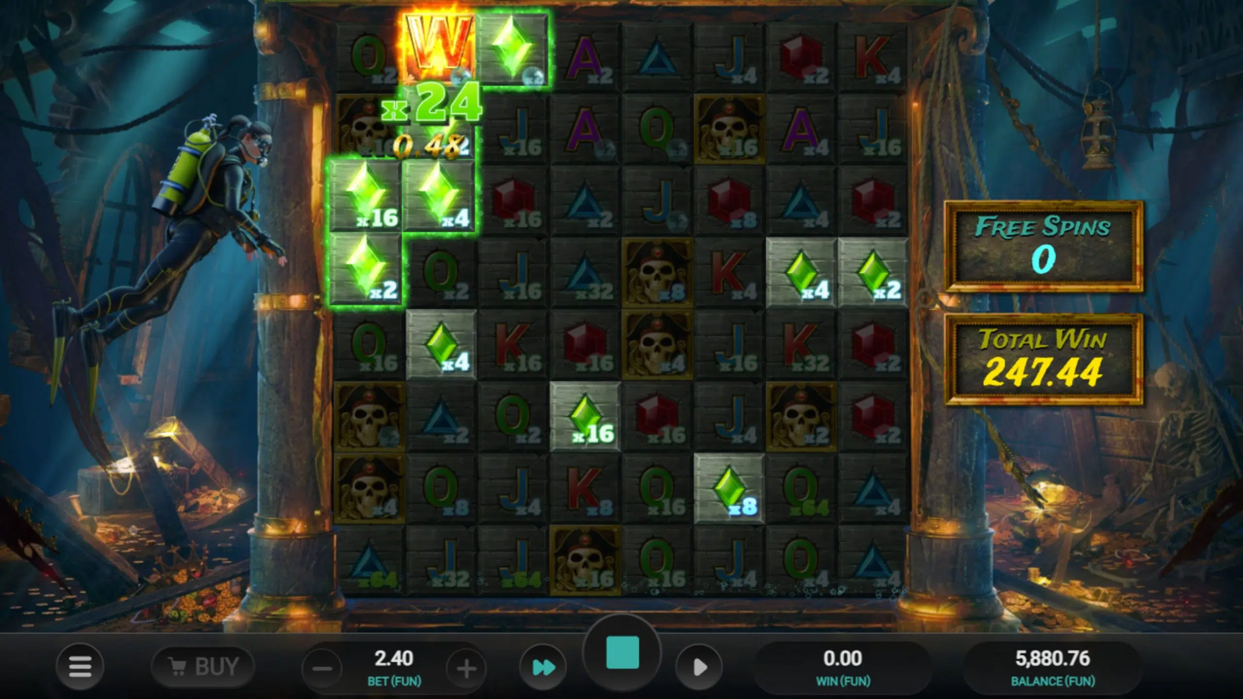 treasure tumble dream drop bonus