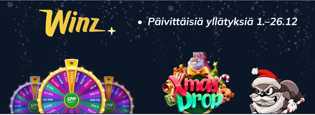winz joulukalenteri