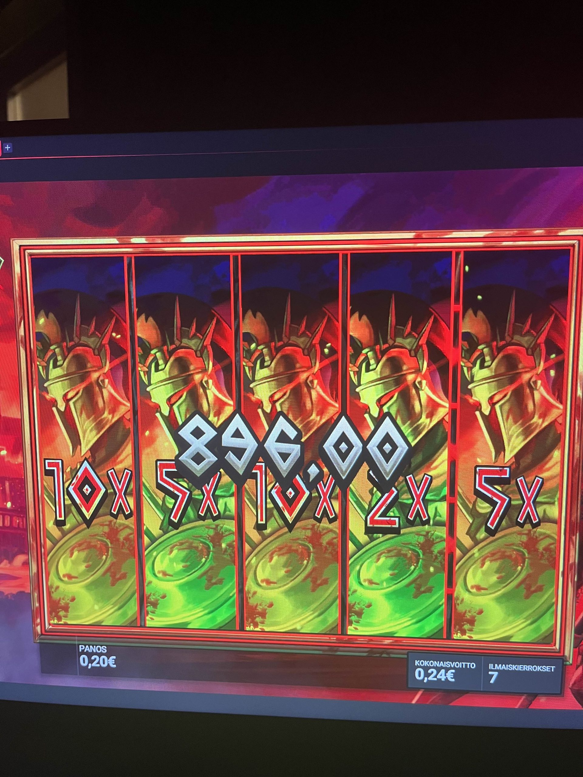 Big wins screenshot