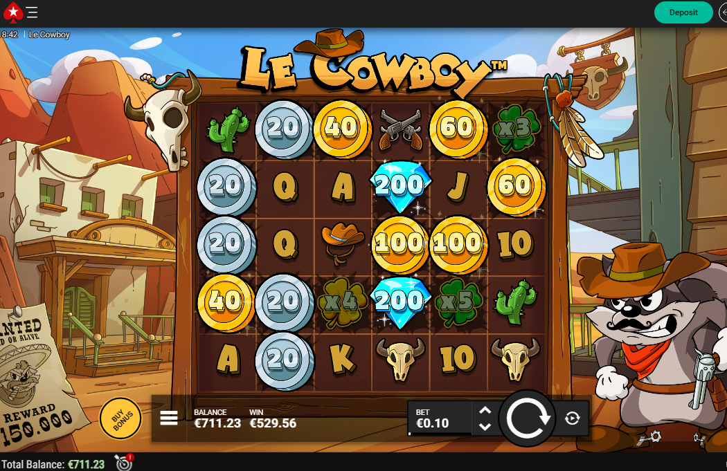 Big wins screenshot