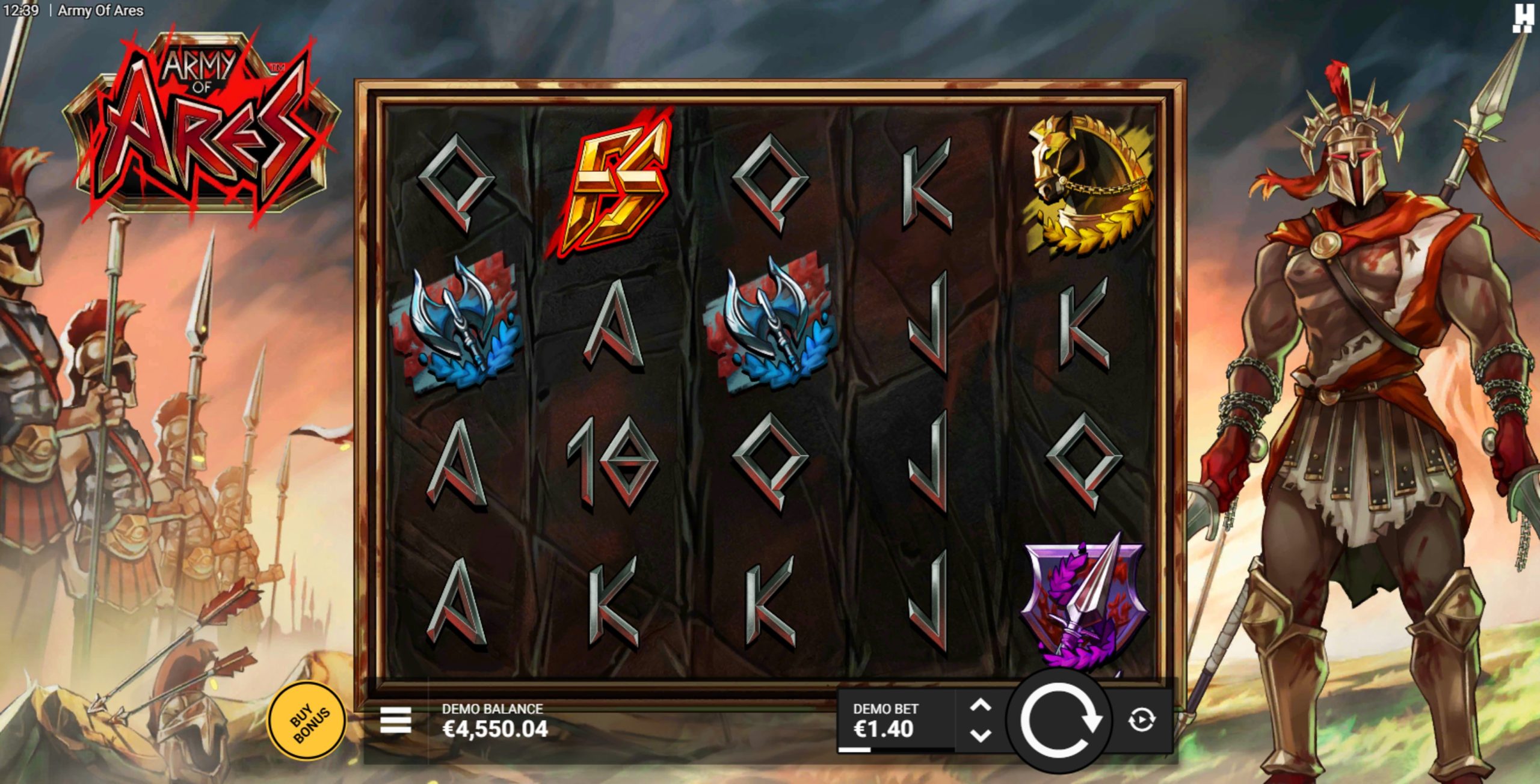 army of ares slot