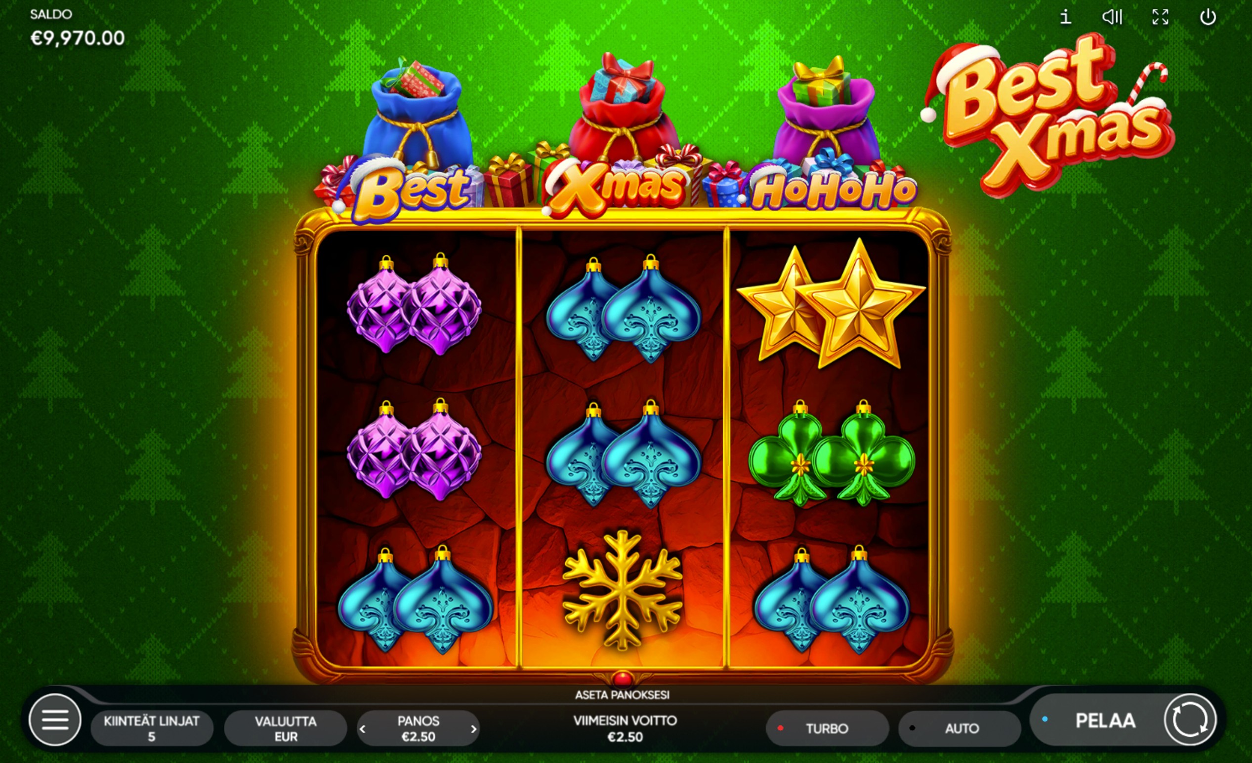 best xmas slot