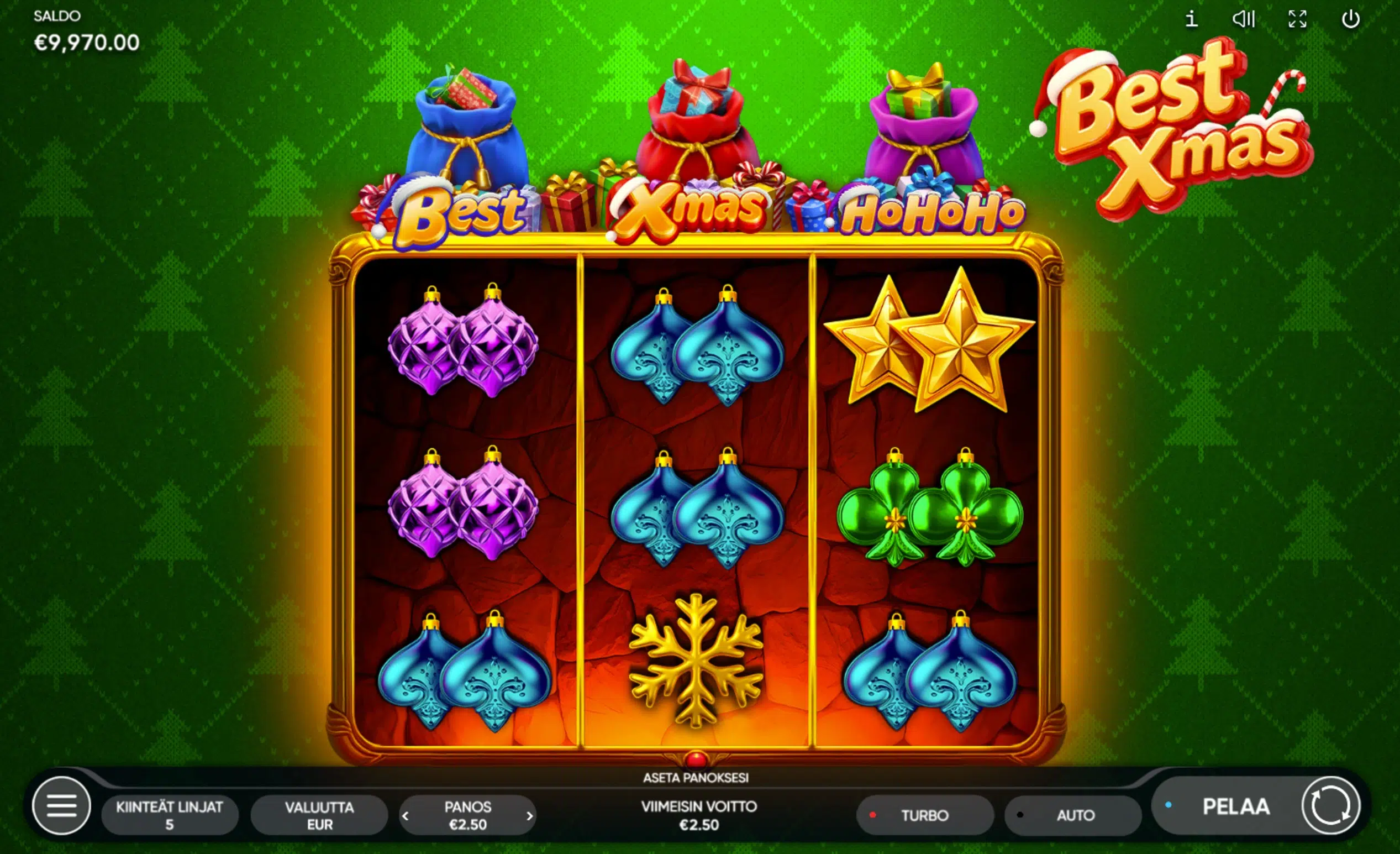 best xmas slot