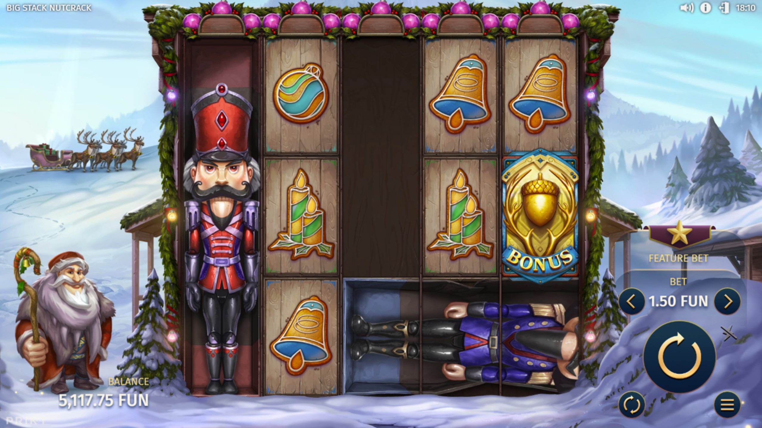 big stack nutcrack slot