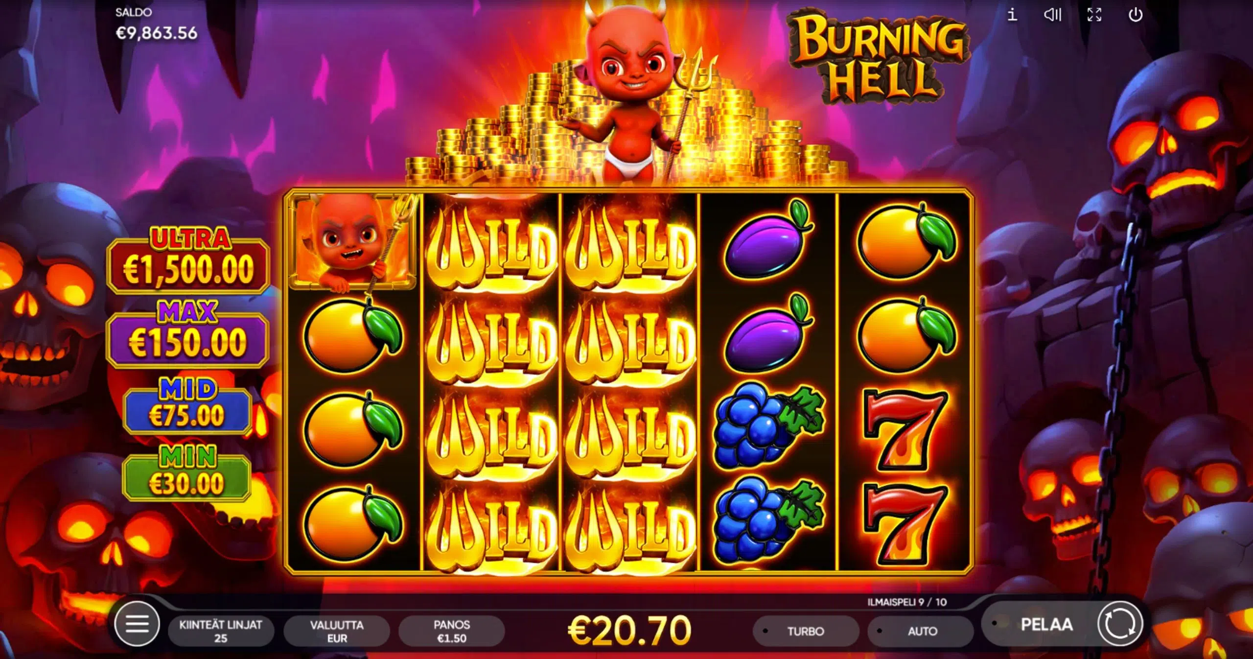 burning hell bonus