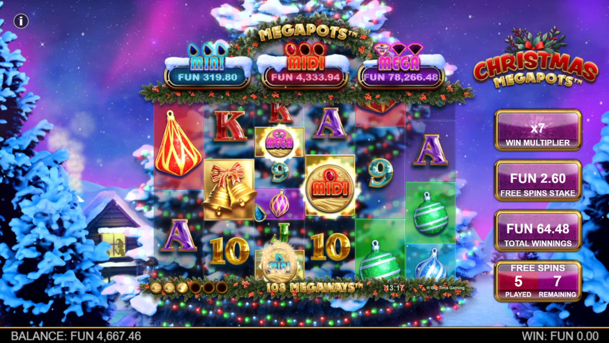 christmas megapots bonus