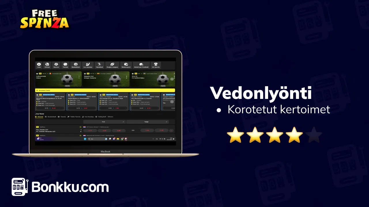 freespinza vedonlyönti