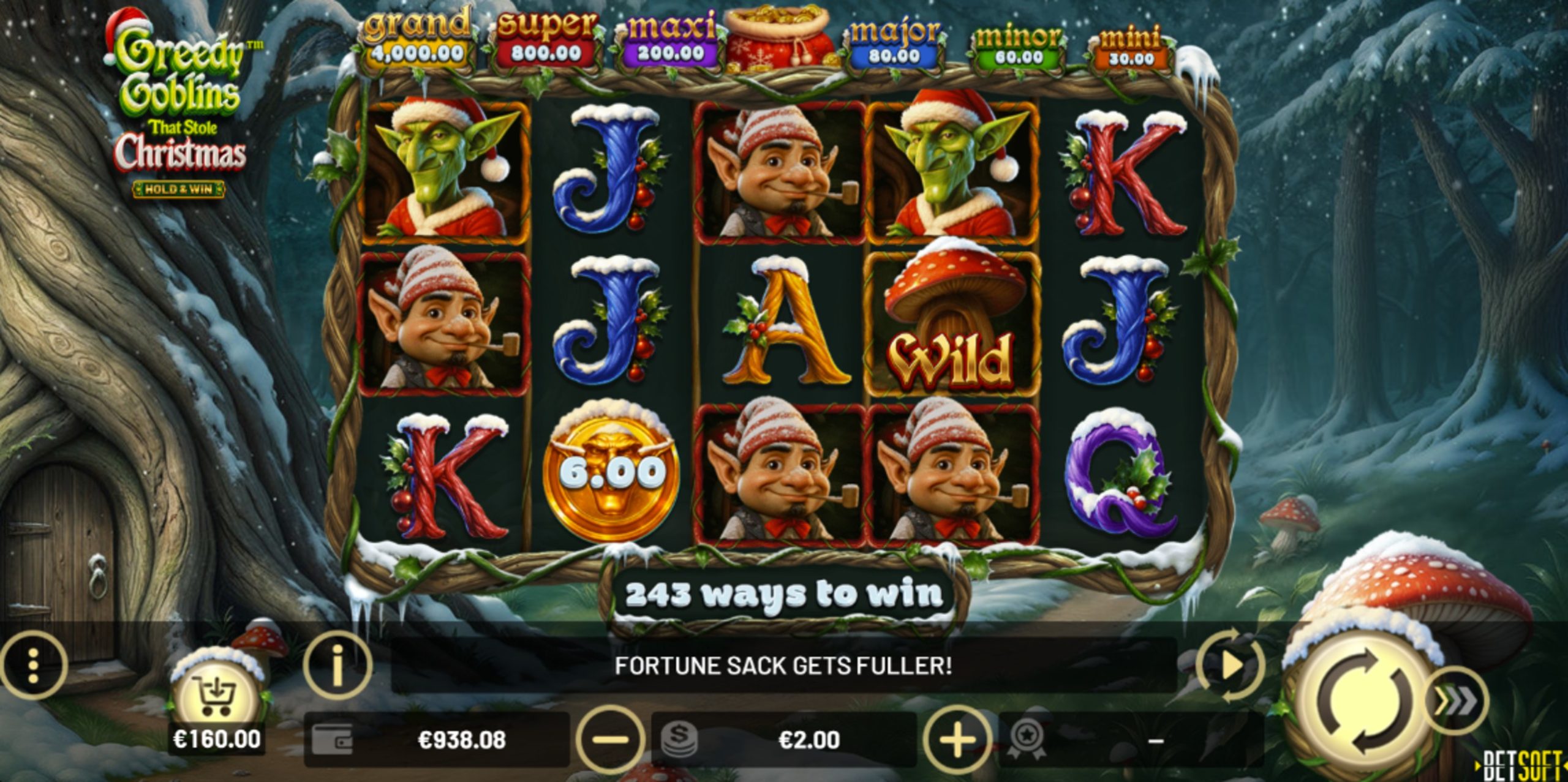 greedy goblins that stole christmas slot