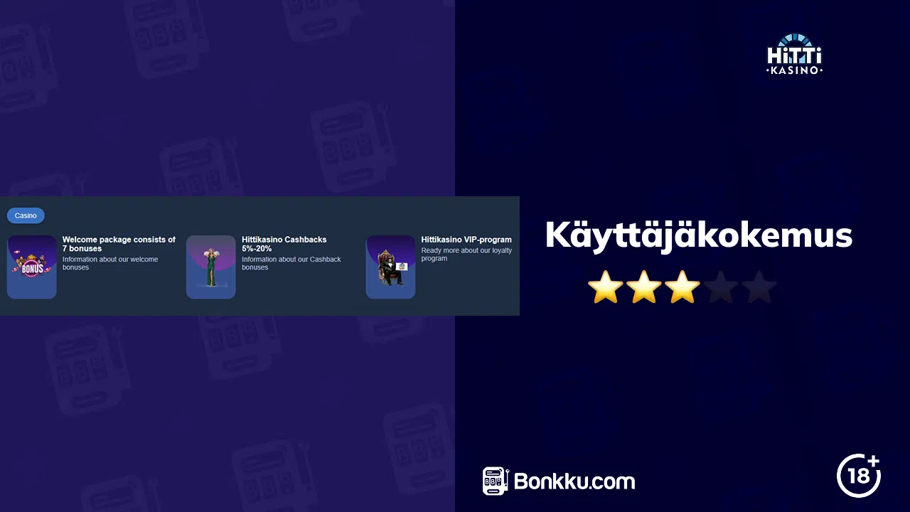 hitti kasino käyttäjäkokemus