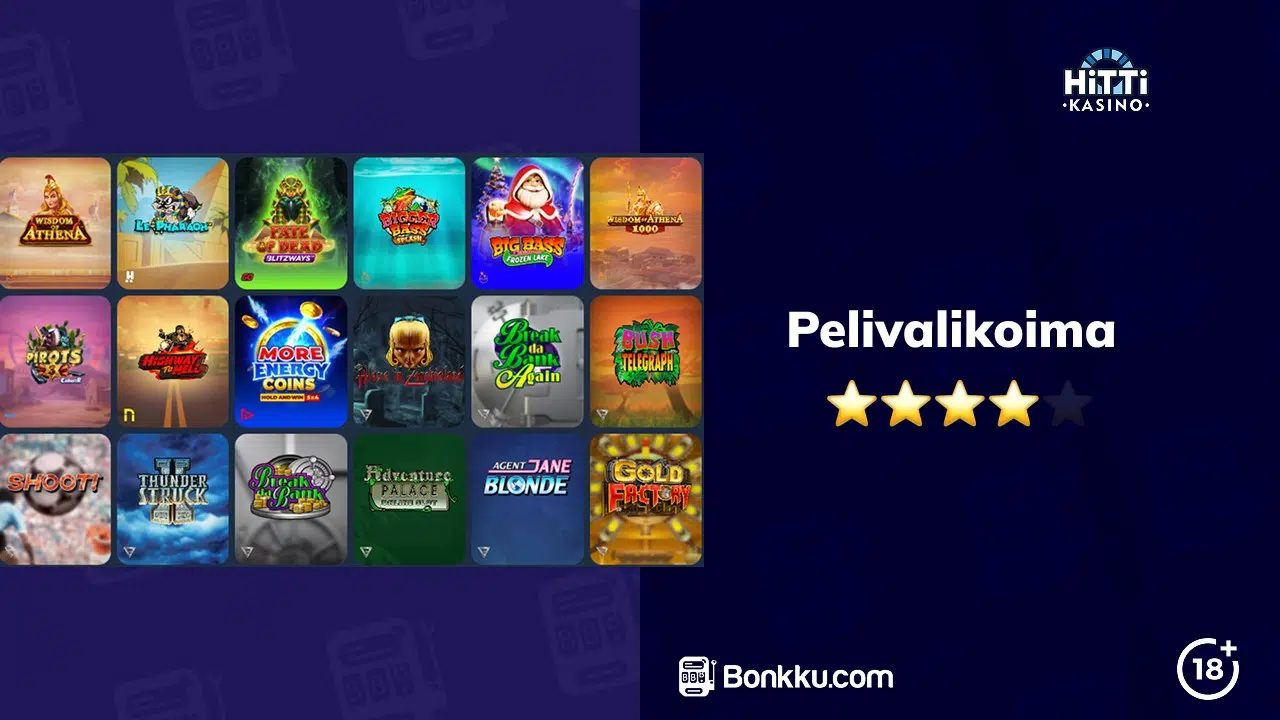 hitti kasino pelivalikoima