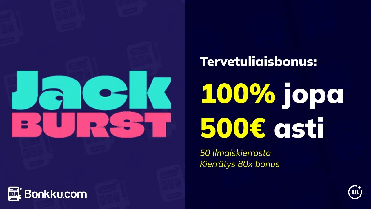 jackburst casino tervetuliaisbonus