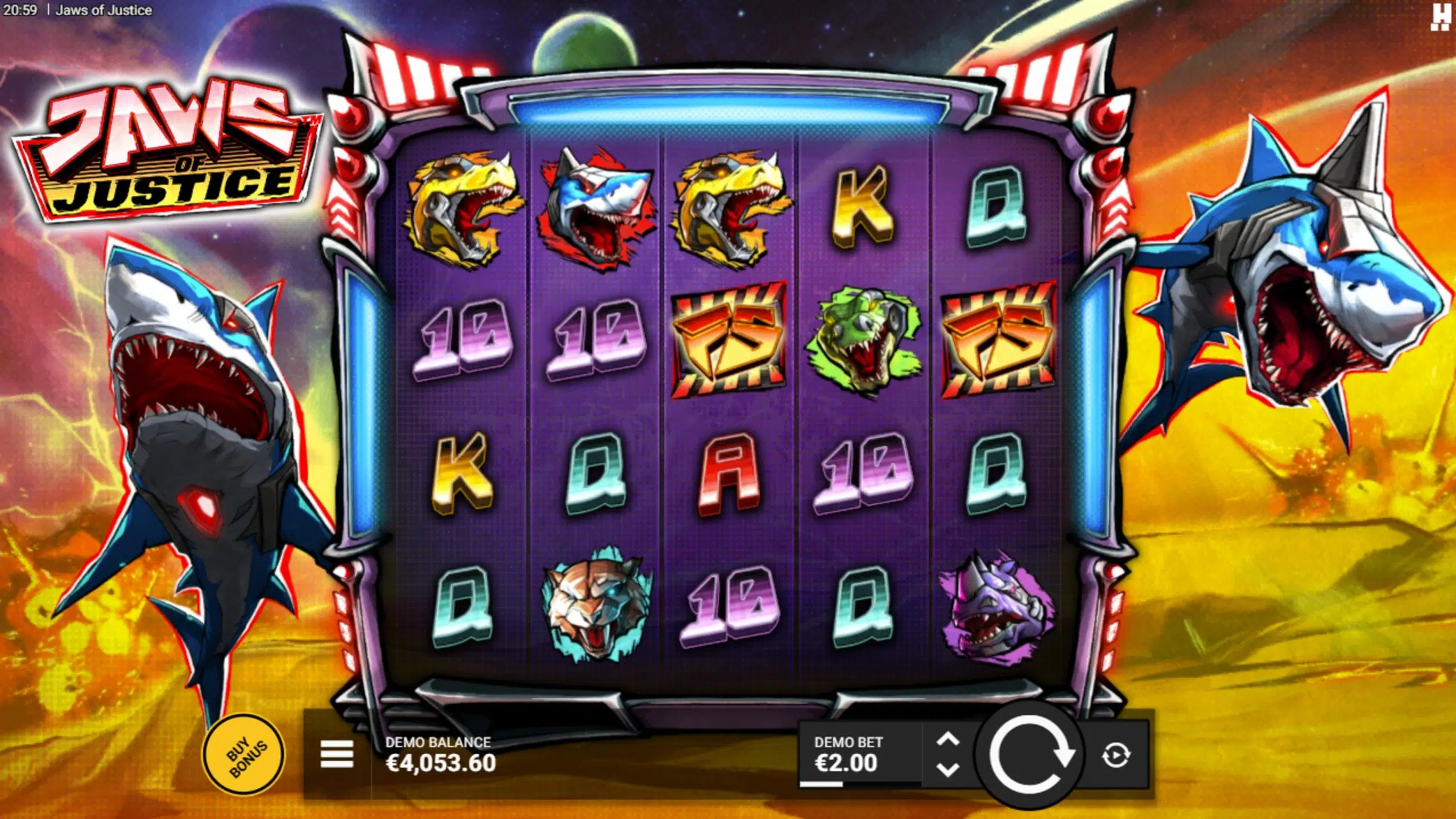 jaws of justice slot