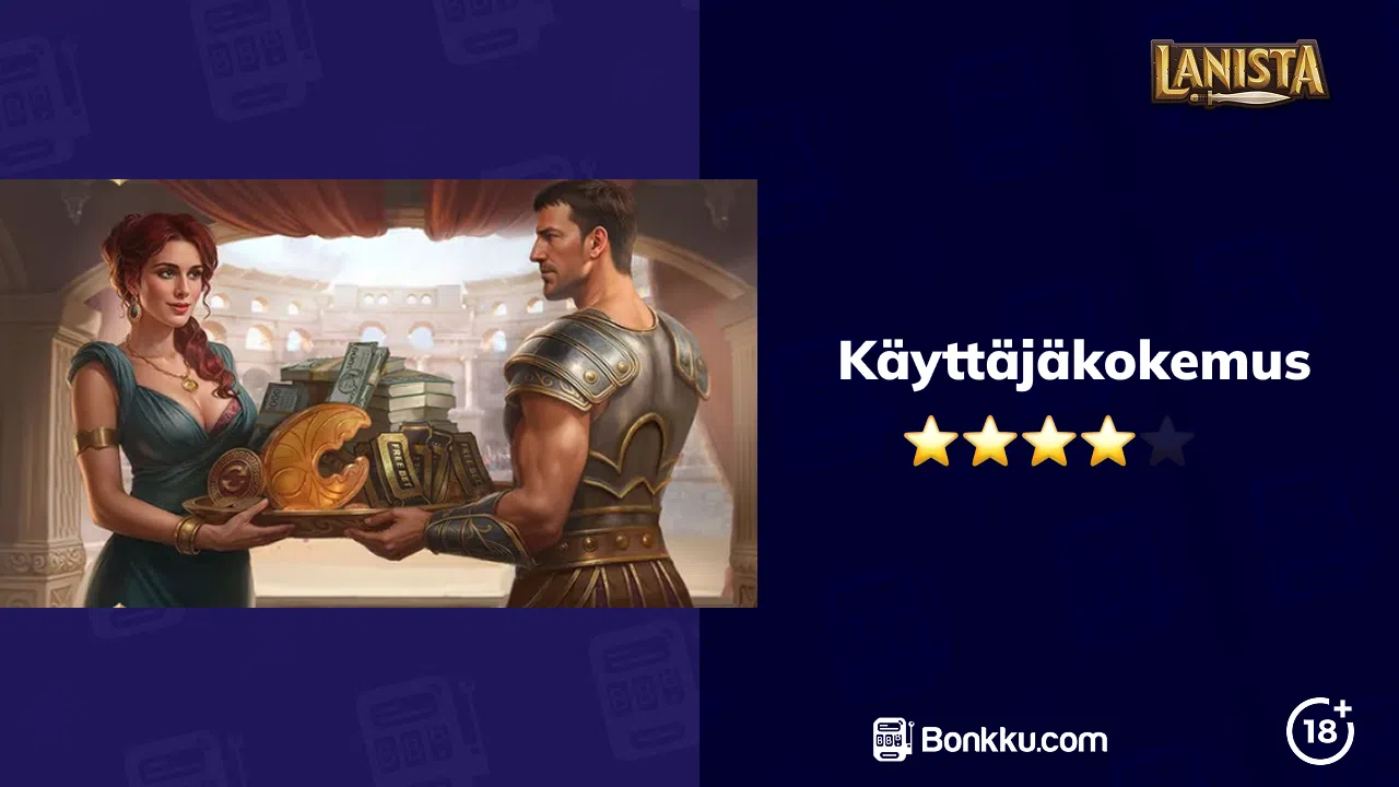 lanista casino käyttäjäkokemus