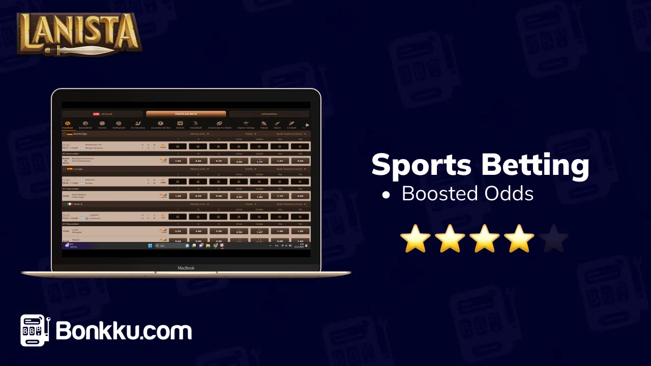 lanista casino sports betting